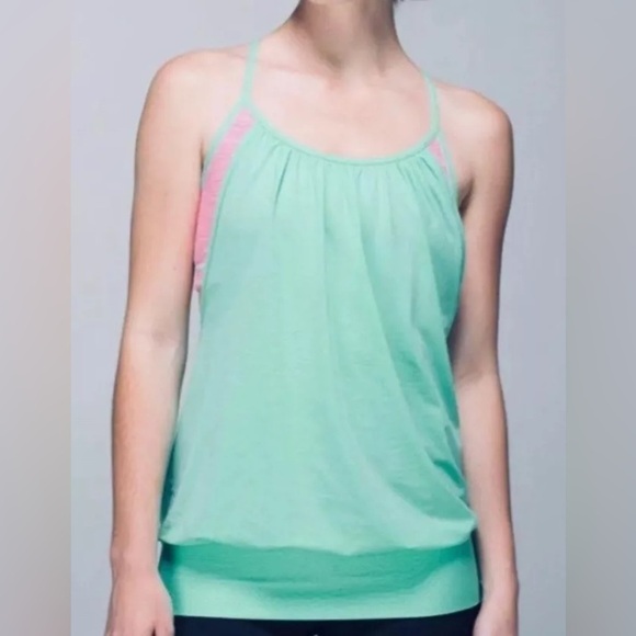 Lululemon No Limits Tank size 6 In Opal/Pink - Picture 5 of 10